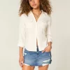 Matala revitty tumma pesu Denim Mini Skort Matala revitty tumma pesu Denim Mini Skort