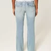 Matalakorkea keskipesu brodeeratut Butterfly Bootcut -farkut Matalakorkea keskipesu brodeeratut Butterfly Bootcut -farkut