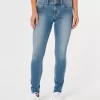 Matalakorkea keskipesu Super Skinny -farkut Matalakorkea keskipesu Super Skinny -farkut