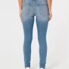 Matalakorkea keskipesu Super Skinny -farkut Matalakorkea keskipesu Super Skinny -farkut