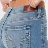 Matalakorkea keskipesu Super Skinny -farkut Matalakorkea keskipesu Super Skinny -farkut