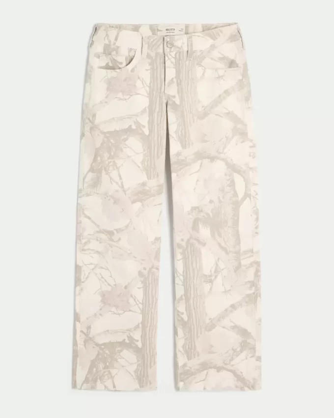 Matalat Camo Baggy -farkut
