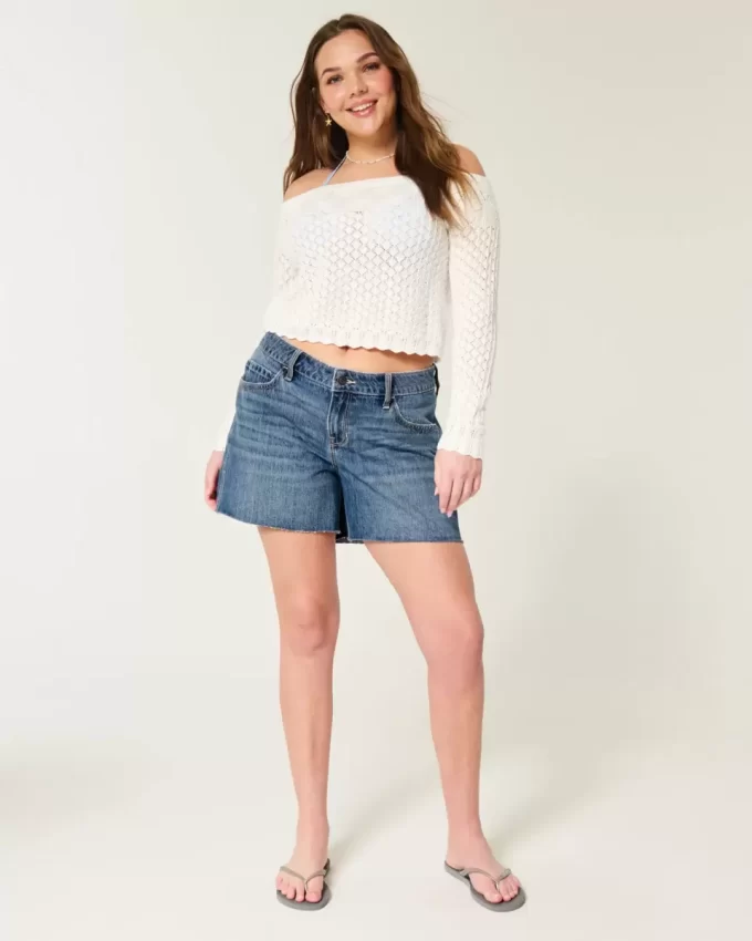 Matalat Dark Wash Baggy Denim shortsit 5″ Matalat Dark Wash Baggy Denim shortsit 5″