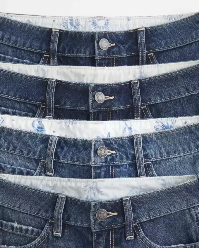 Matalat Dark Wash Baggy Denim shortsit 5″ Matalat Dark Wash Baggy Denim shortsit 5″