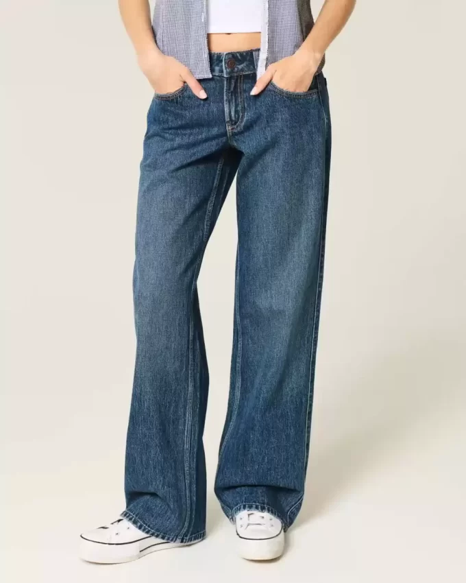 Matalat Dark Wash Baggy -farkut Matalat Dark Wash Baggy -farkut