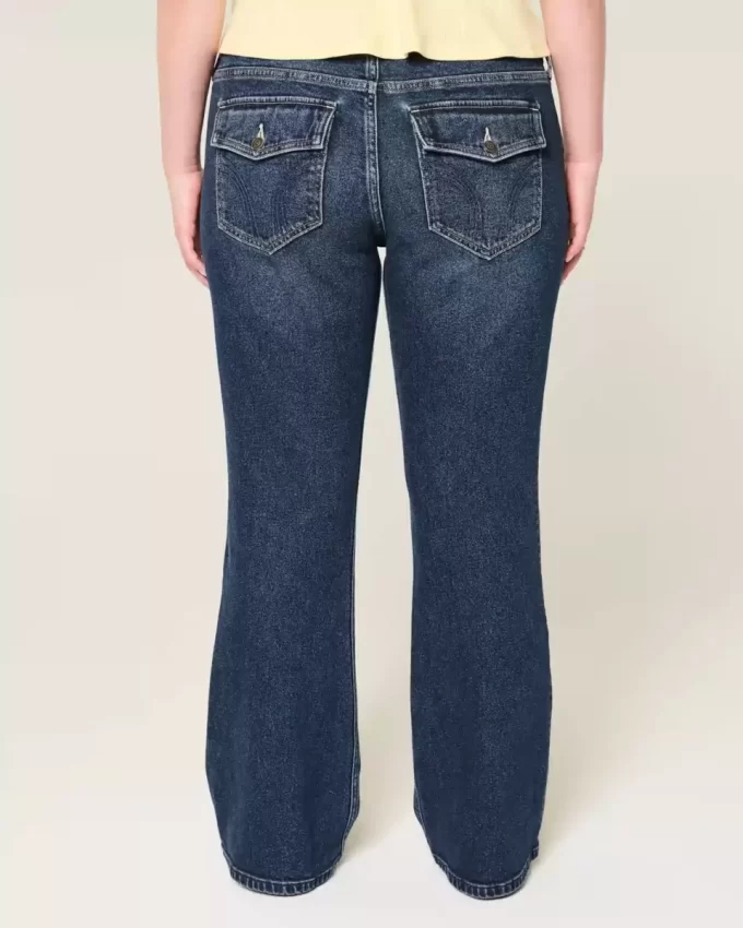 Matalat Dark Wash Bootcut -farkut Matalat Dark Wash Bootcut -farkut