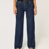 Matalat Dark Wash löysät farkut Matalat Dark Wash löysät farkut