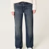 Matalat Dark Wash löysät farkut Matalat Dark Wash löysät farkut