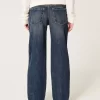Matalat Dark Wash löysät farkut Matalat Dark Wash löysät farkut