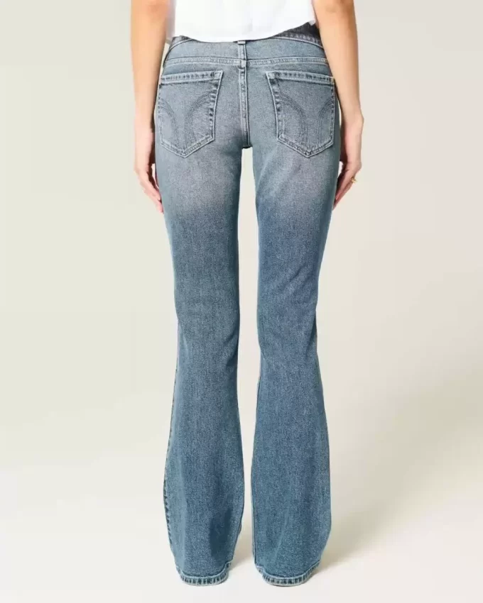 Matalat Distressed Medium Wash Bootcut -farkut Matalat Distressed Medium Wash Bootcut -farkut