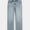 Matalat Distressed Medium Wash Relax Straight Farkut Matalat Distressed Medium Wash Relax Straight Farkut