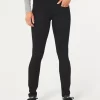 Matalat mustat Super Skinny -farkut Matalat mustat Super Skinny -farkut