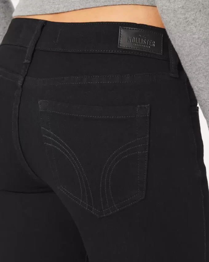 Matalat mustat Super Skinny -farkut Matalat mustat Super Skinny -farkut