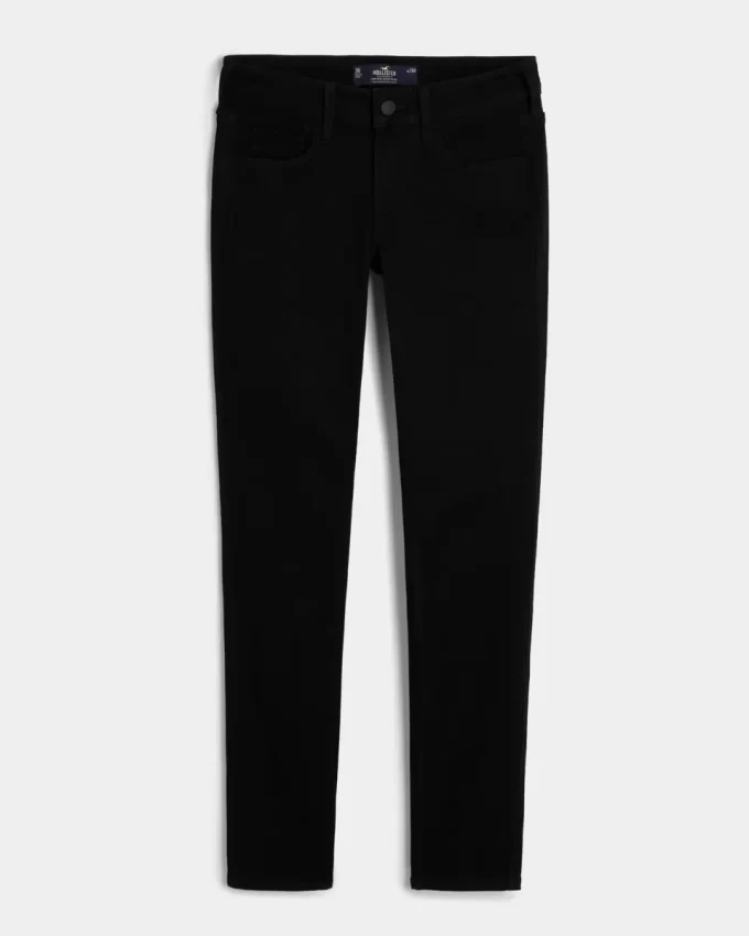 Matalat mustat Super Skinny -farkut Matalat mustat Super Skinny -farkut