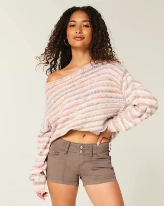 Matalat Poplin-shortsit