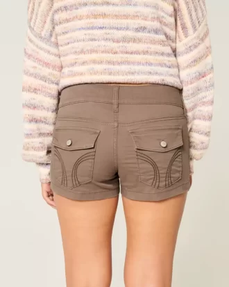 Matalat Poplin-shortsit