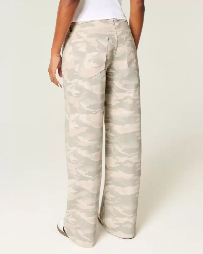 Matalat Y2K Camo Baggy -farkut