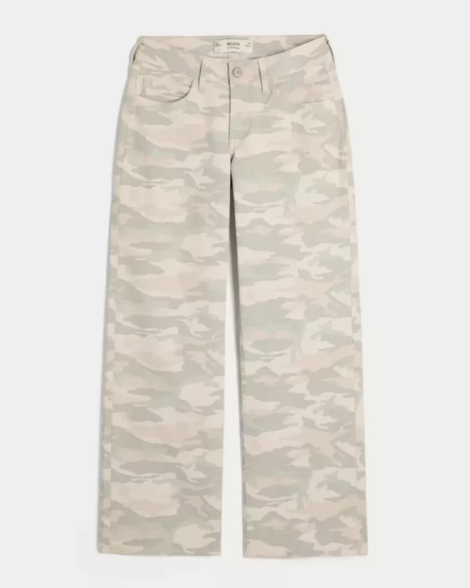 Matalat Y2K Camo Baggy -farkut