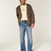 Medium Wash Baggy Bootcut farkut