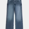 Medium Wash Baggy Bootcut farkut