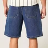 Medium Wash Baggy Denim shortsit