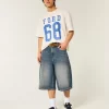 Medium Wash Denim Half Pants Medium Wash Denim Half Pants