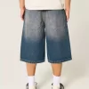 Medium Wash Denim Half Pants Medium Wash Denim Half Pants
