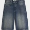 Medium Wash Denim Half Pants Medium Wash Denim Half Pants