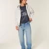 Medium Wash Eagle Graphic Baggy Farkut Medium Wash Eagle Graphic Baggy Farkut