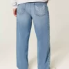 Medium Wash Eagle Graphic Baggy Farkut Medium Wash Eagle Graphic Baggy Farkut