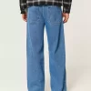 Medium Wash NYC Graphic Super Baggy Farkut Medium Wash NYC Graphic Super Baggy Farkut