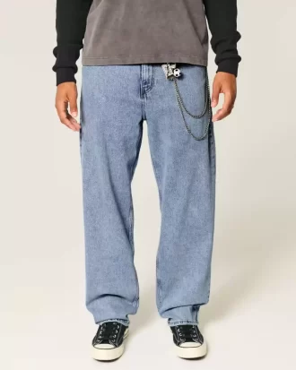 Medium Wash Skater Baggy Farkut Medium Wash Skater Baggy Farkut