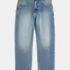 Medium Wash Skater Baggy Farkut