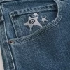 Medium Wash Star Graphic Skater Baggy Farkut Medium Wash Star Graphic Skater Baggy Farkut