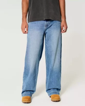Medium Wash Super Baggy Farkut