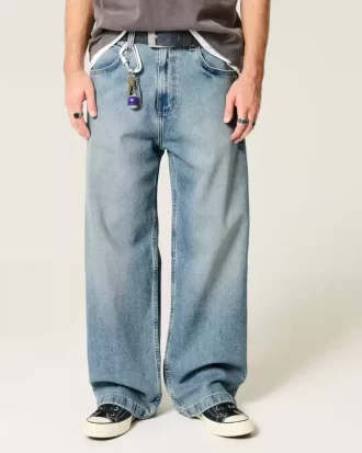 Medium Wash Super Baggy Farkut
