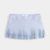 Micro-Pleat Mini Skort