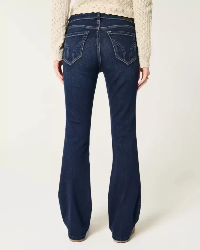 Mid-Rise Dark Wash Bootcut -farkut Mid-Rise Dark Wash Bootcut -farkut