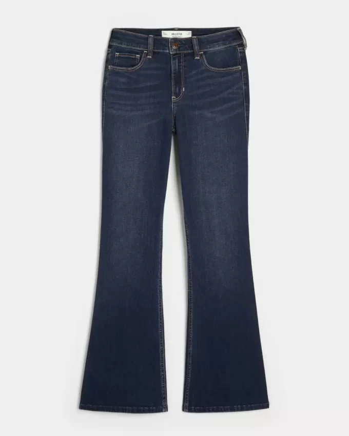 Mid-Rise Dark Wash Bootcut -farkut Mid-Rise Dark Wash Bootcut -farkut