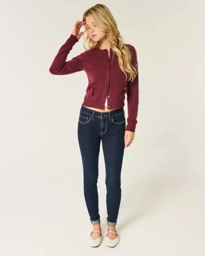 Mid-Rise Dark Wash Skinny Farkut Mid-Rise Dark Wash Skinny Farkut