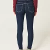 Mid-Rise Dark Wash Skinny Farkut Mid-Rise Dark Wash Skinny Farkut