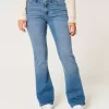 Mid-Rise Medium Wash Bootcut farkut Mid-Rise Medium Wash Bootcut farkut