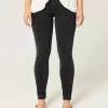 Mid-Rise pestyt mustat skinny farkut Mid-Rise pestyt mustat skinny farkut