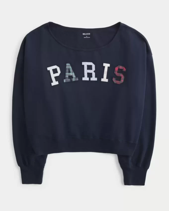 Mini Paris Graphic -huppari