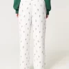 Mukavat leveälahkeiset pyjamahousut Mukavat leveälahkeiset pyjamahousut