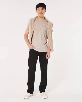 Mustat bootcut farkut