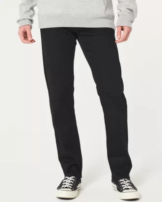 Mustat No Fade Slim Straight Farkut