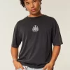 Newcastle United FC Graafinen T-paita Newcastle United FC Graafinen T-paita
