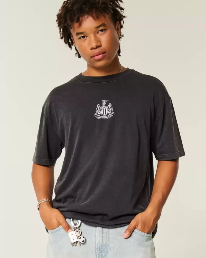 Newcastle United FC Graafinen T-paita Newcastle United FC Graafinen T-paita