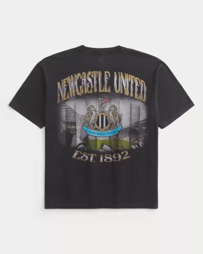 Newcastle United FC Graafinen T-paita Newcastle United FC Graafinen T-paita